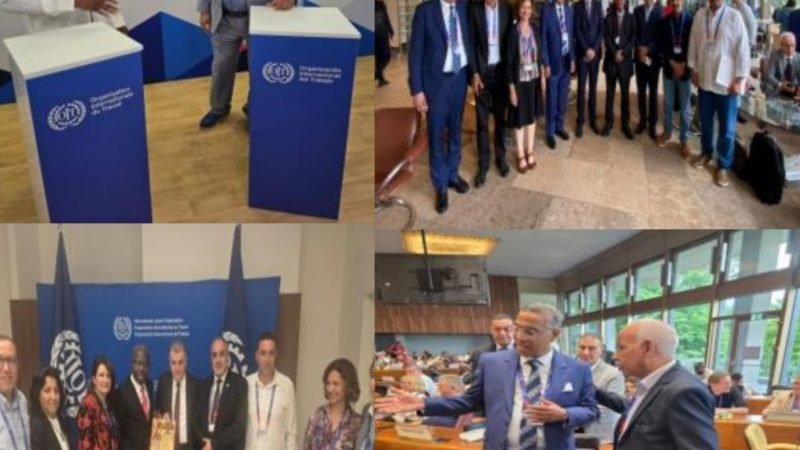 أنشطة ولقاءات مكثفة لوفد الاتحاد المغربي للشغل في أشغال الدورة 113 لمنظمة العمل الدولية بجنيف المنعقدة من 1 الى 13 يونيو 2025