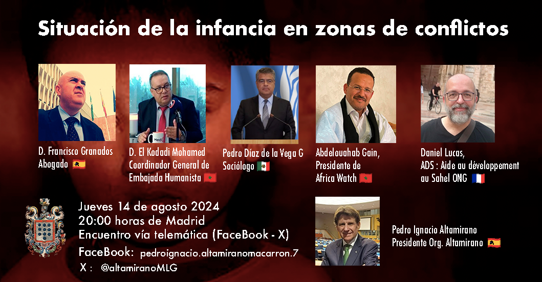 اللقاء الدولي حول وضعية الطفولة في مناطق النزاع