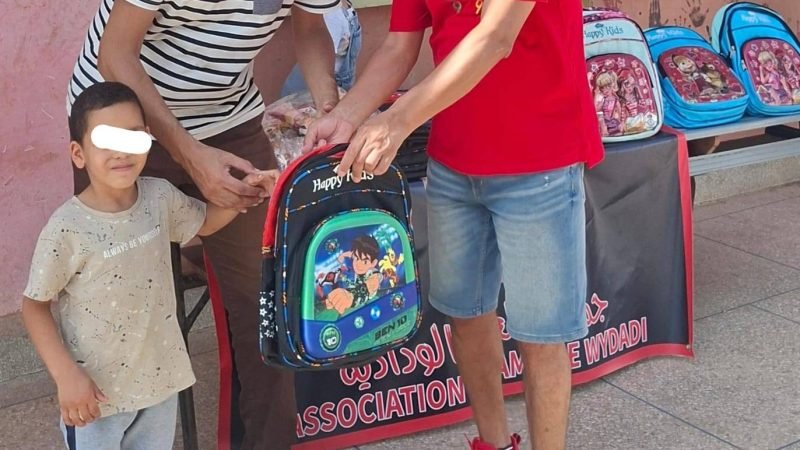 قافلة مدرسية بألوان ودادية بإقليم برشيد