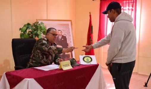 الحاجب.. انطلاق عملية انتقاء وإدماج مجندي التجريدة الـ40 للخدمة العسكرية