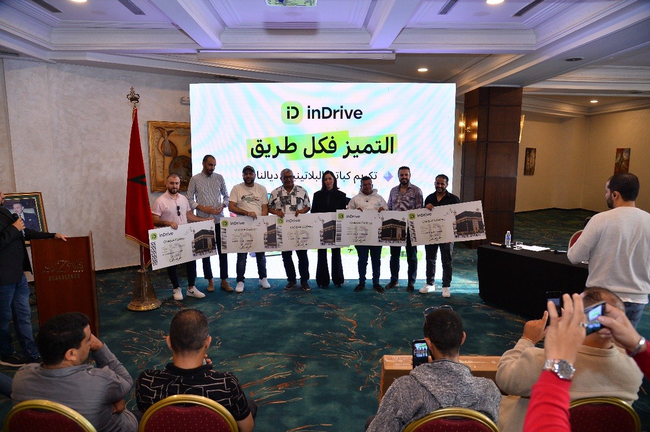 إندرايف تحتفي بأفضل سائقيها في المغرب بمنحهم رحلة عمرة مجانية
