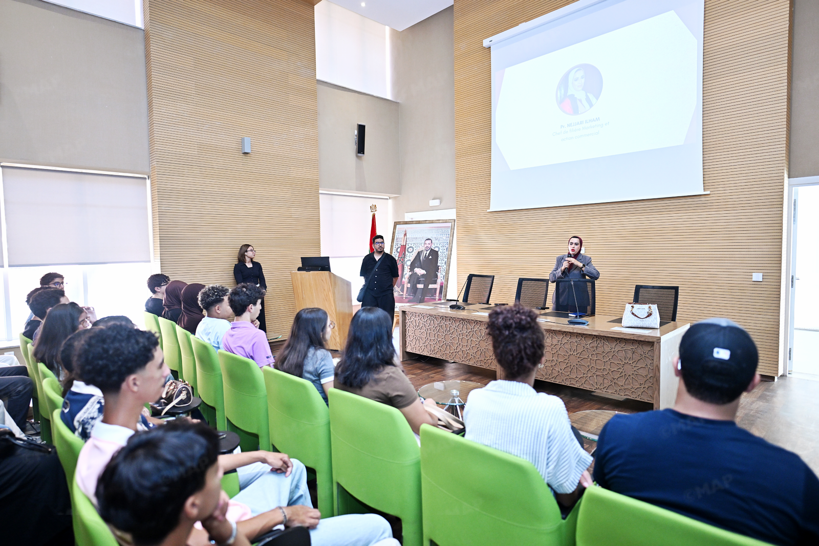 المدرسة الوطنية للتجارة والتسيير بمراكش تستقبل فوجها الـ23 بأسبوع حافل بالأنشطة الإدماجية